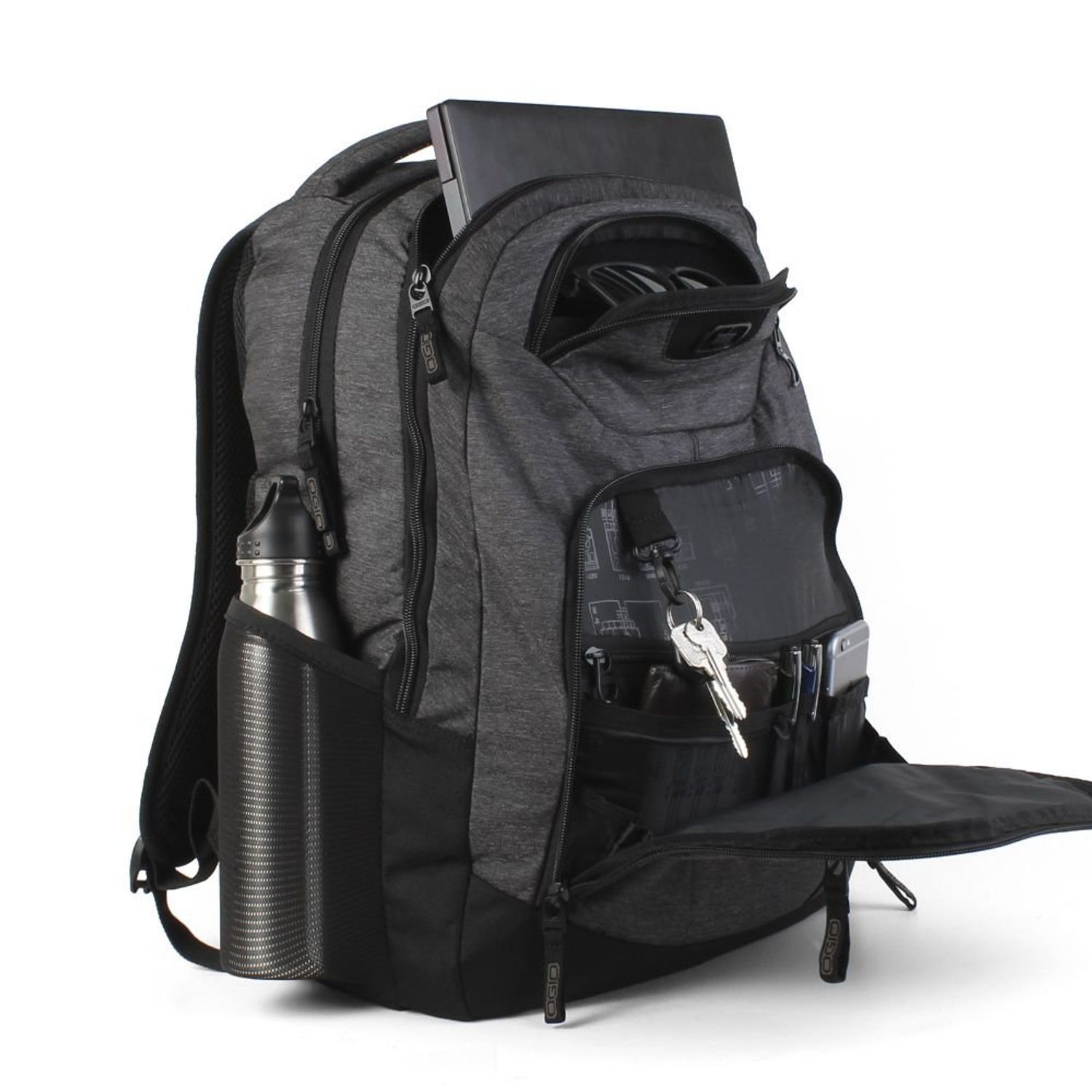 Mochila Ogio Gravity Pack Dark Static 10x s/juros e Frete grátis