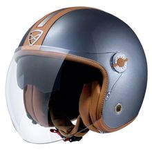 Capacete-Aberto-Nexx-X70-Groovy-Titanio-Caramelo