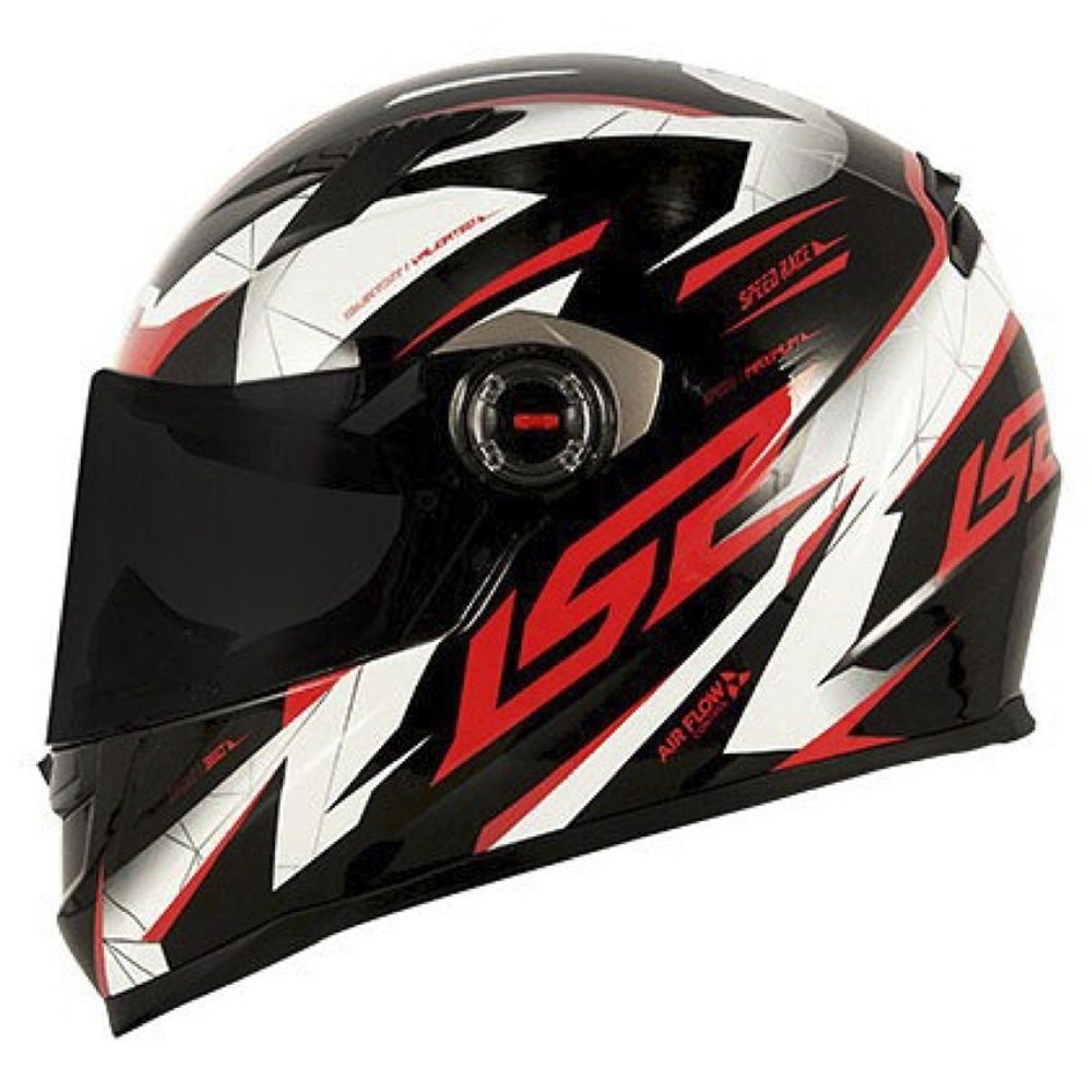 Capacete-Moto-LS2-FF358-Draze-Preto-Branco-e-Vermelho Capacete-Moto-LS2-FF358-Draze-Preto-Branco-e-Vermelho
