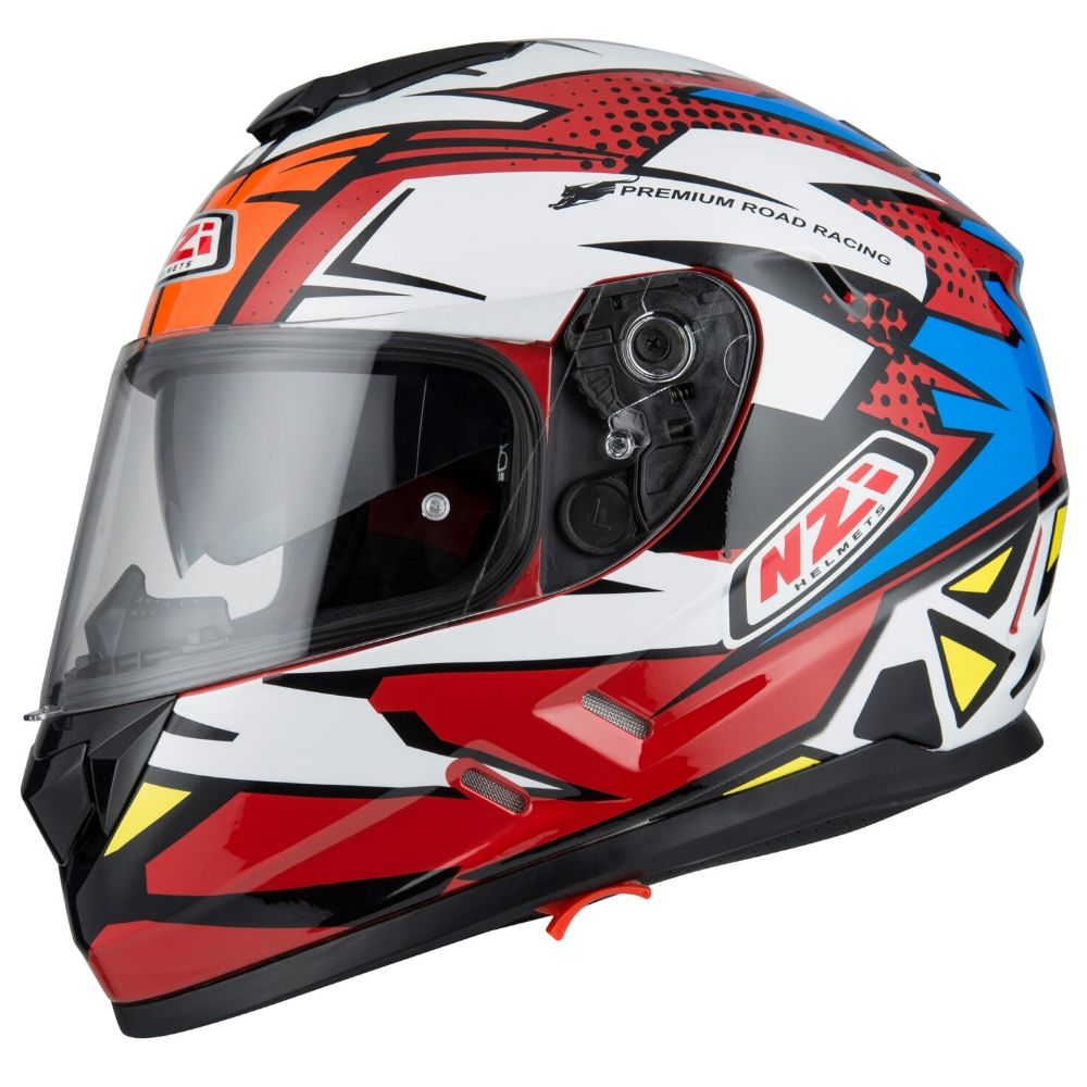Capacete-Moto-NZI-Symbio2-Duo-Flash-Vermelho-Azul-Branco Capacete-Moto-NZI-Symbio2-Duo-Flash-Vermelho-Azul-Branco