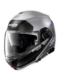 Capacete-Articulado-Nolan-N100-5-Plus-Distinctive-Prata-Azul-Fosco-30