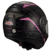 Capacete-Moto-Articulado-NZI-Combi2-Duo-Sword-Preto-e-Rosa Capacete-Moto-Articulado-NZI-Combi2-Duo-Sword-Preto-e-Rosa