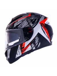 Capacete-LS2-FF397-Vector-Evo-Scratch-Preto-e-Vermelho