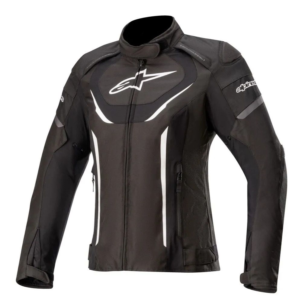 Jaqueta-Alpinestars-Stella-T-Jaws-V3-WP-Preto-Branco Jaqueta-Alpinestars-Stella-T-Jaws-V3-WP-Preto-Branco