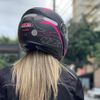 Capacete-Moto-Articulado-NZI-Combi2-Duo-Sword-Preto-e-Rosa-Fosco Capacete-Moto-Articulado-NZI-Combi2-Duo-Sword-Preto-e-Rosa-Fosco