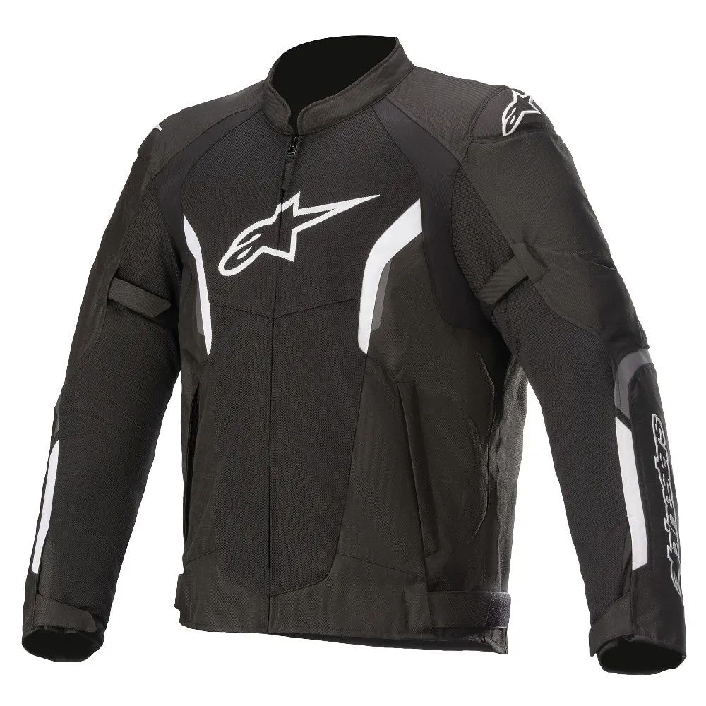 Jaqueta-Alpinestars-Ast-V2-Air-Ventilada-Preto-Branco Jaqueta-Alpinestars-Ast-V2-Air-Ventilada-Preto-Branco