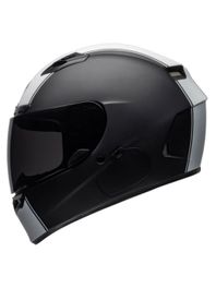 Capacete-Bell-Qualifier-DLX-Mips-Rally-Preto-Branco-Fosco