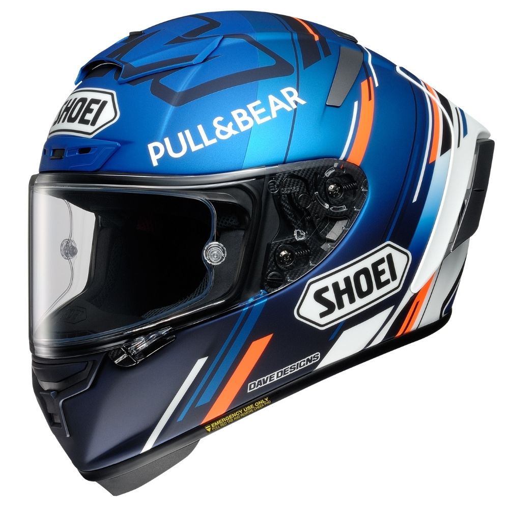 Capacete Shoei X-Spirit 3 AM73 Alex Marquez TC-2 - Nacar