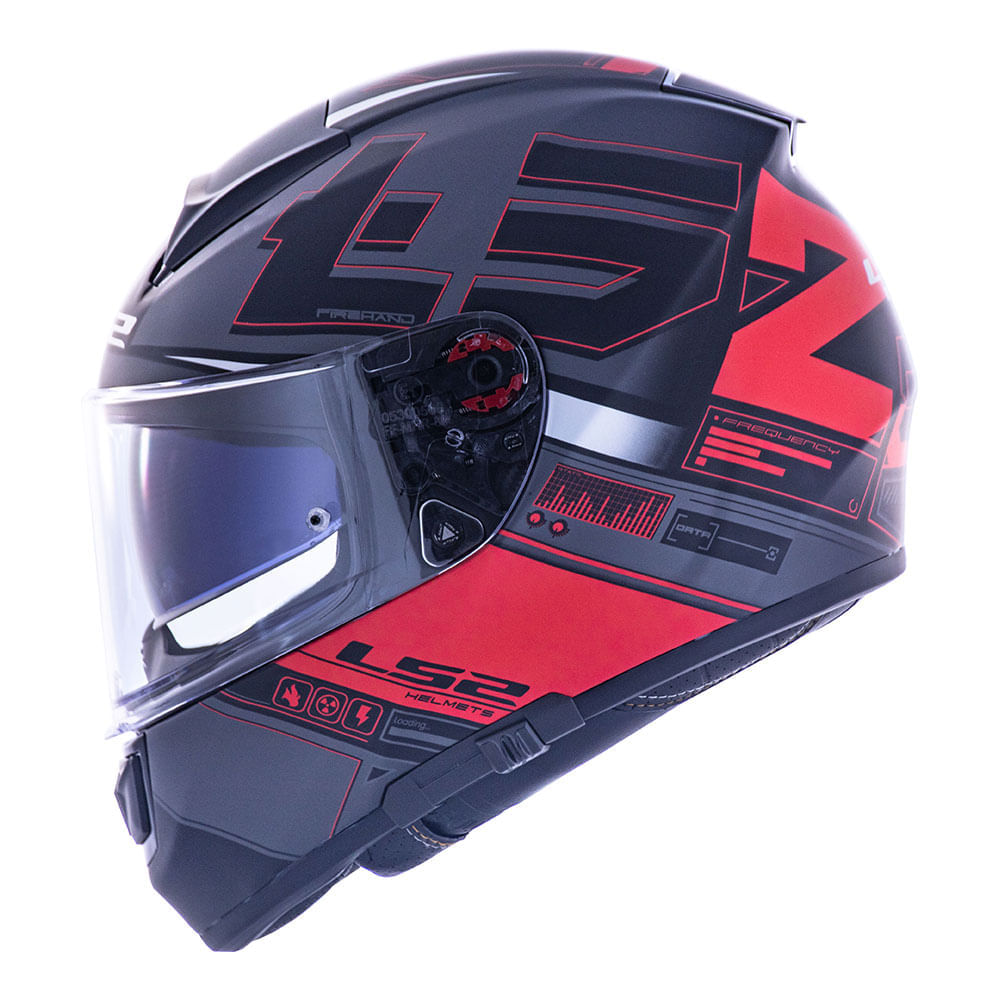 CAPACETE-LS2-FF397-VECTOR-FREQUENCY-VERMELHO-56-S-0 CAPACETE-LS2-FF397-VECTOR-FREQUENCY-VERMELHO-56-S-0