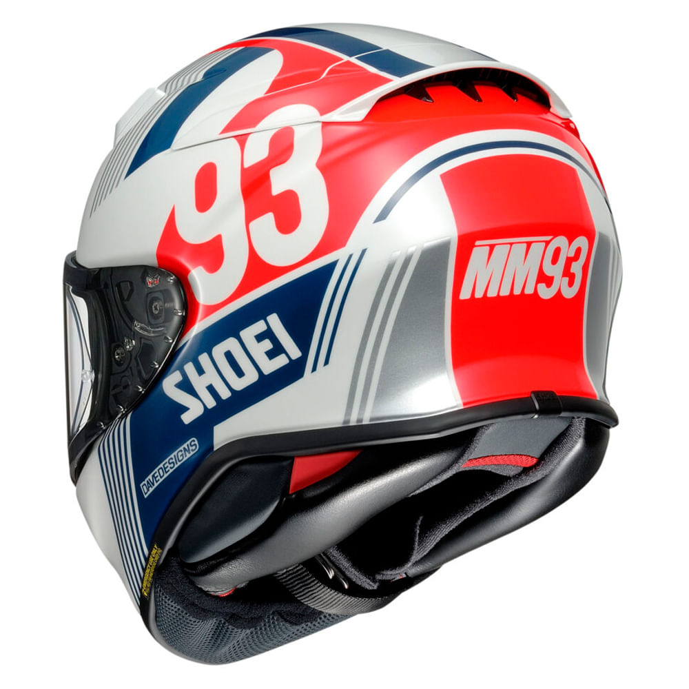 SHOEI NEOTECII MM93グラフィックモデル マルケス選手がデザインを監修！ SHOEI「ネオテックII MM93
