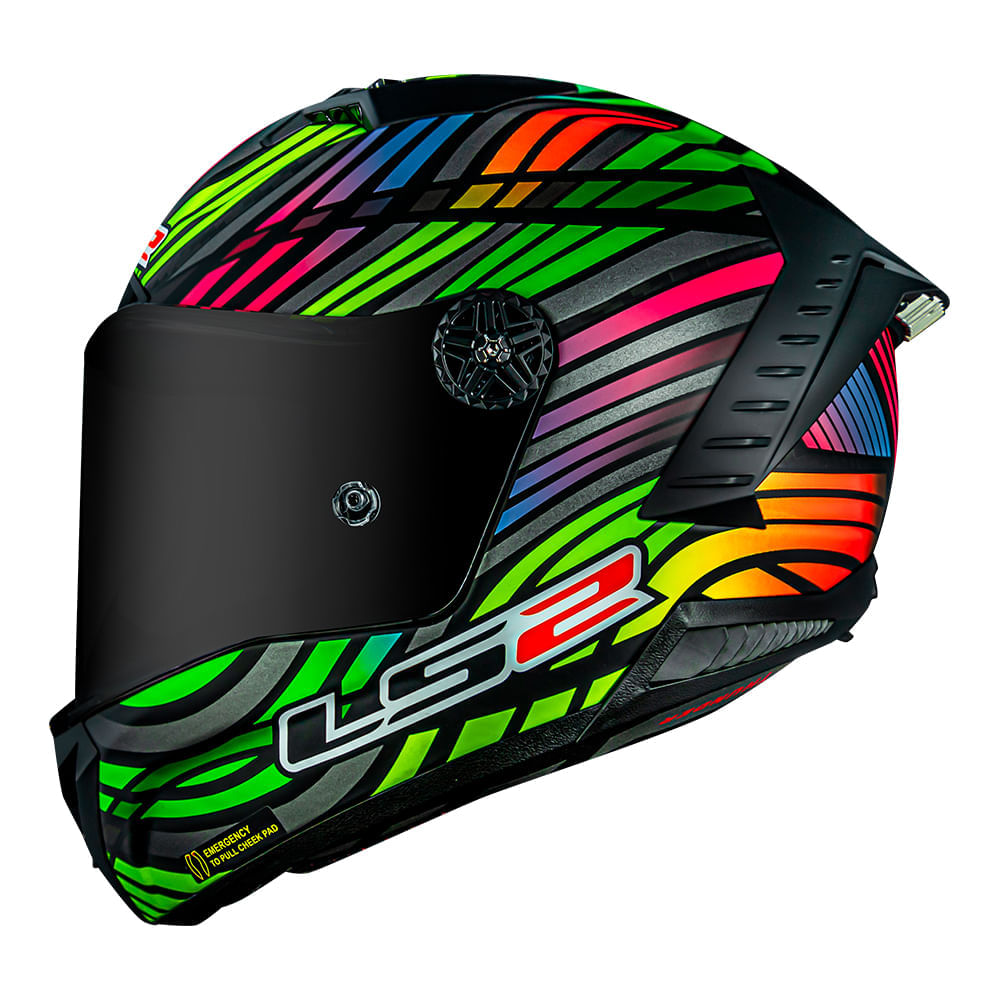 CAPACETE-LS2-THUNDER-CARBON-RAINBOW-56-S-0 CAPACETE-LS2-THUNDER-CARBON-RAINBOW-56-S-0