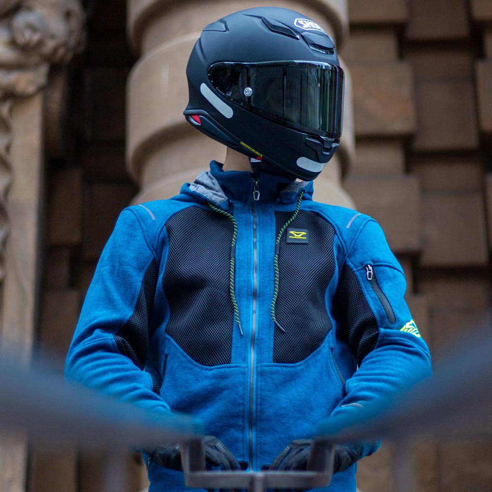 Jaqueta Macna Breeze Azul Preto - Nacar