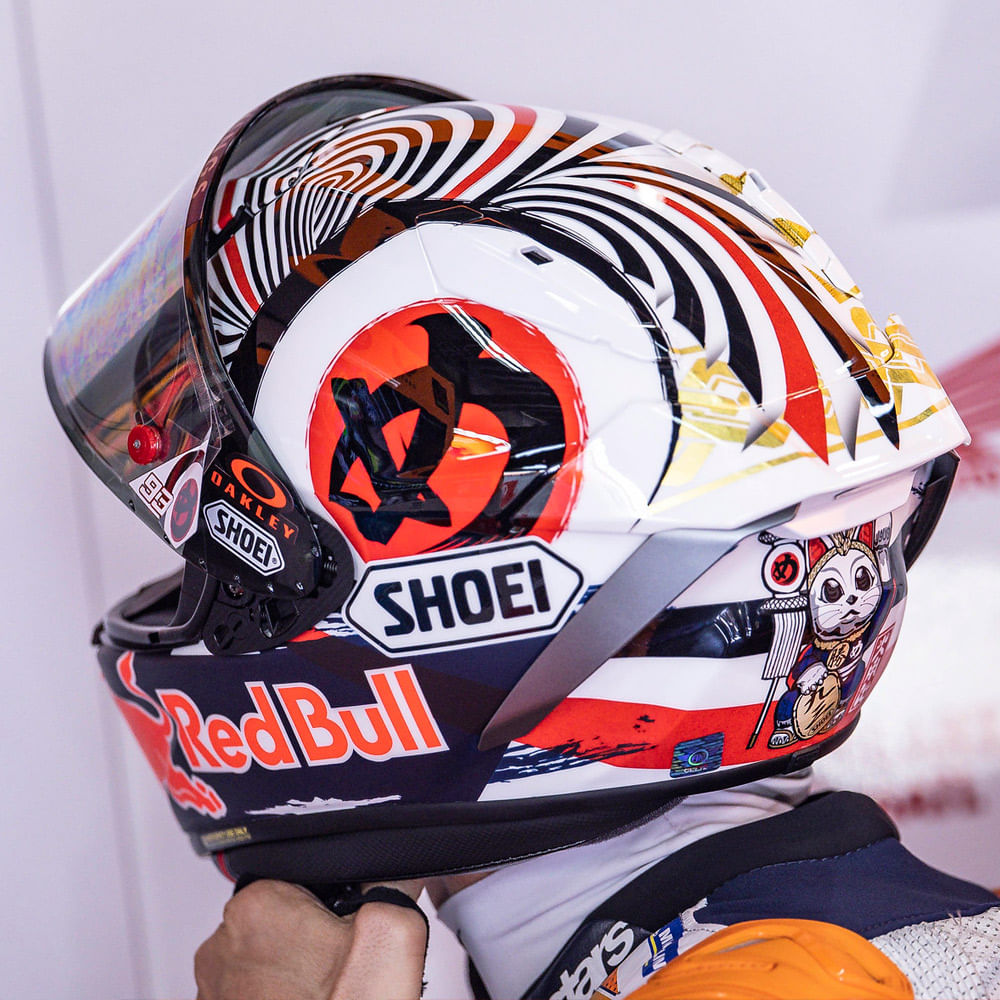 Capacete Shoei X-Spr Pro Marquez Motegi 4 Tc-1 - Nacar