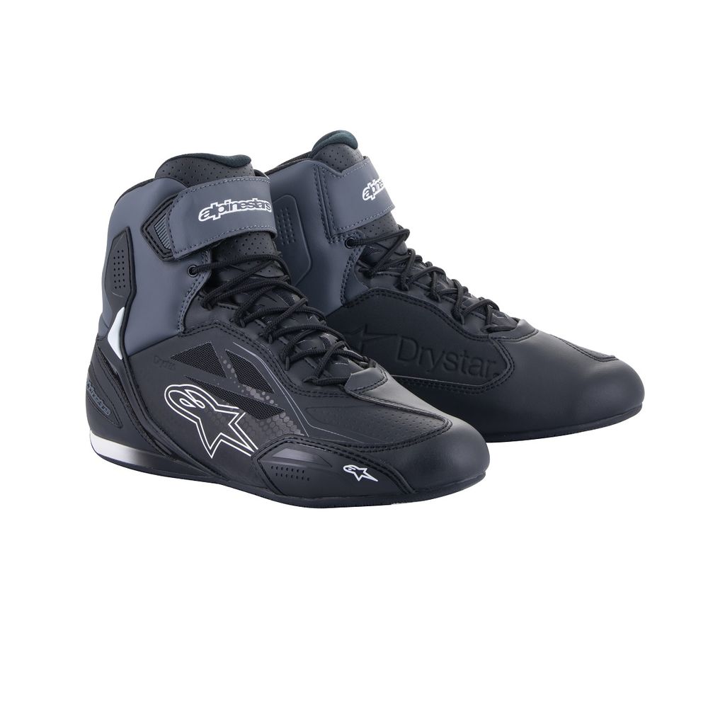 tenis-alpinestars-faster-3-drystar-preto-cinza-escuro tenis-alpinestars-faster-3-drystar-preto-cinza-escuro