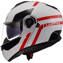capacete-ls2-strobe-II-ff908-autox-branco-vermelho-articulado-x1