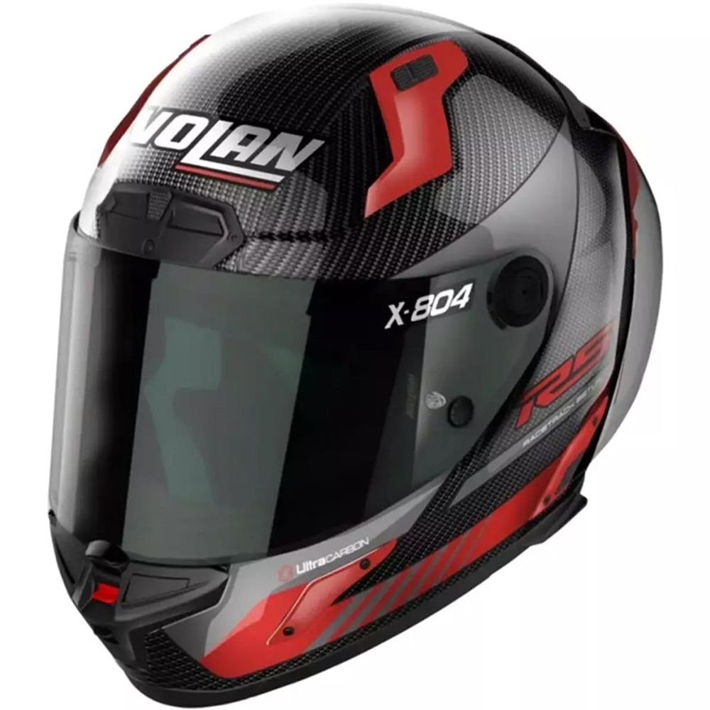NOLAN X-804 Lサイズ Capacete Nolan X-804 RS Ultra Carbono Argento Carbono / Prata