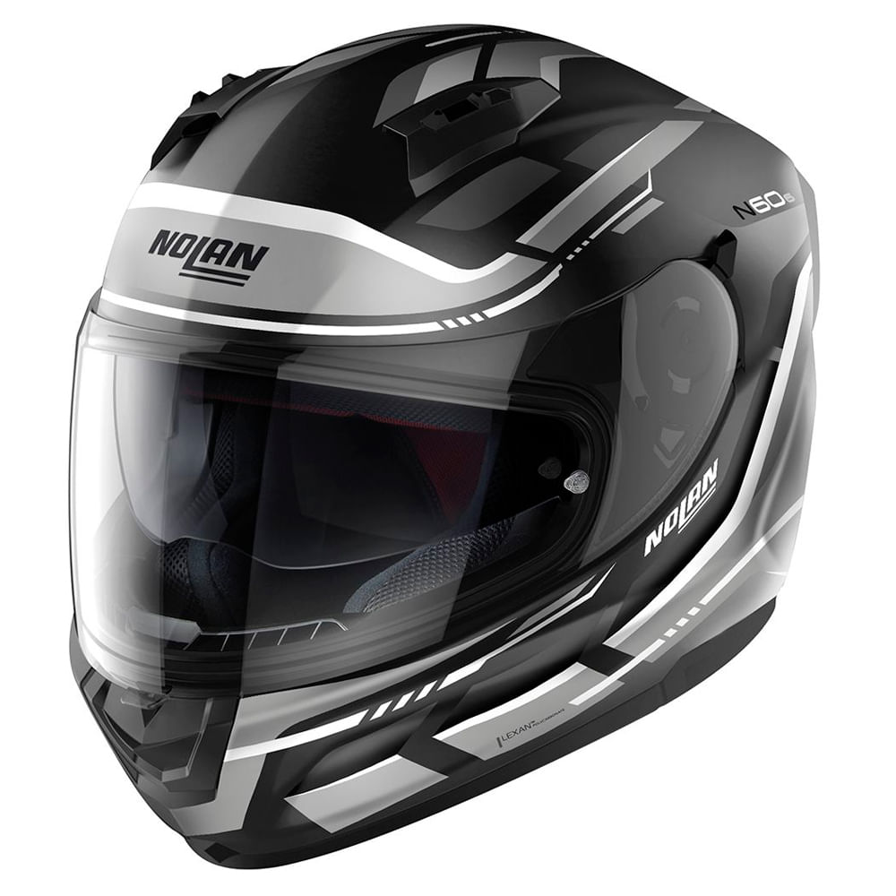 Capacete-Nolan-N60-6-Lancer-Preto-Prata-Branco-61 Capacete-Nolan-N60-6-Lancer-Preto-Prata-Branco-61