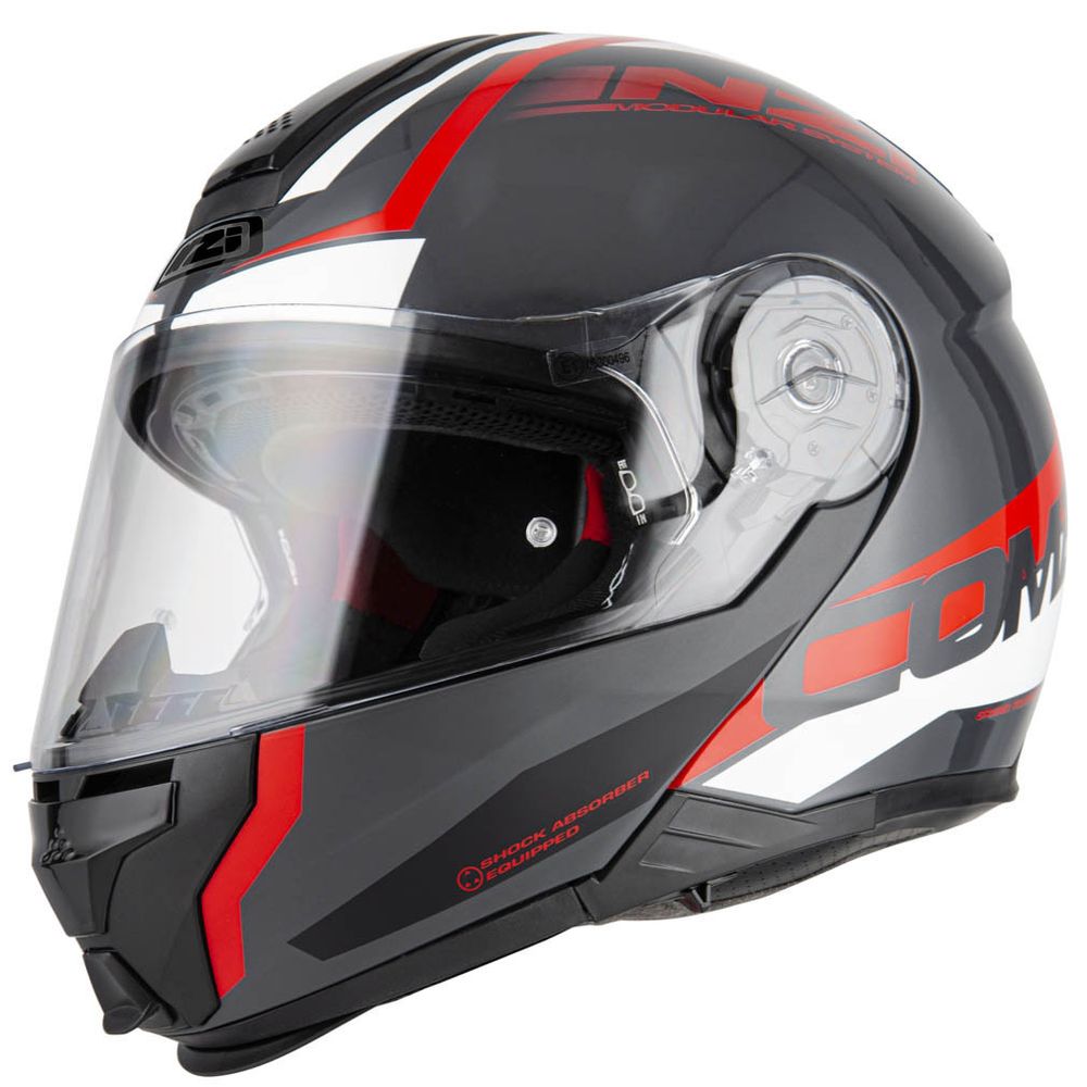 Casco_NZI_Combi_2_Duo_Shock_Antracite_Red Casco_NZI_Combi_2_Duo_Shock_Antracite_Red