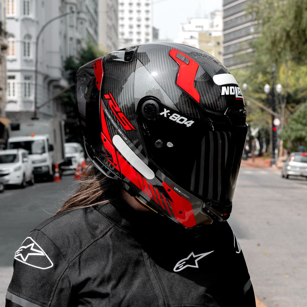 Capacete Nolan X-804 RS UC Hotlap 13 - Nacar