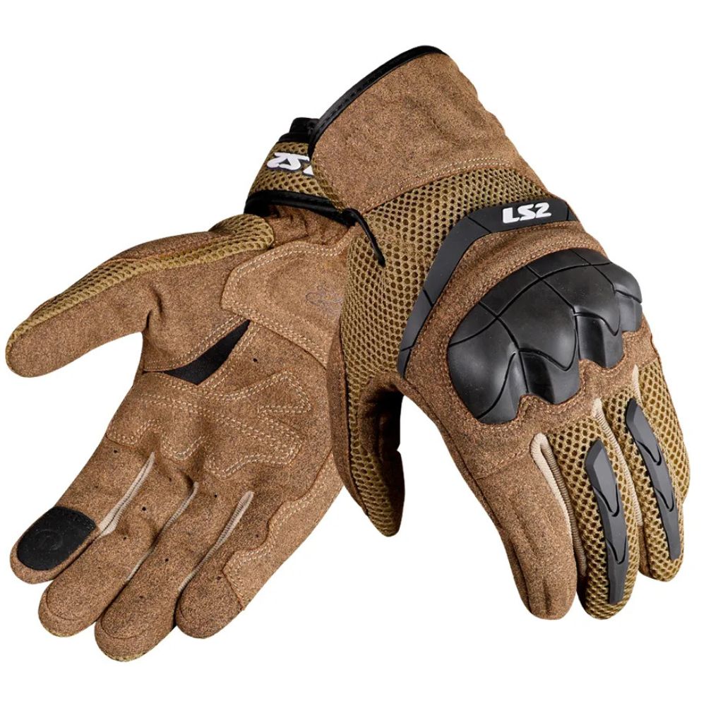 LUVA-LS2-KUBRA-MARROM-70 LUVA-LS2-KUBRA-MARROM-70